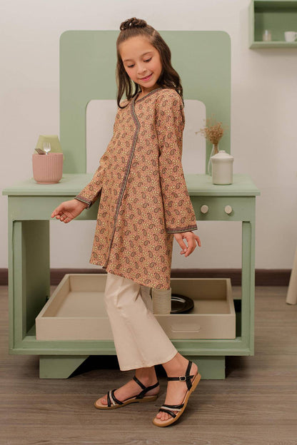 Zellbury Girls | 1 Piece Khaddar | Kurta - 1780 by Maria Faisal - Registered Vendor of : Zellbury Girls - type : Kids Clothes - 100% original wedding dresses