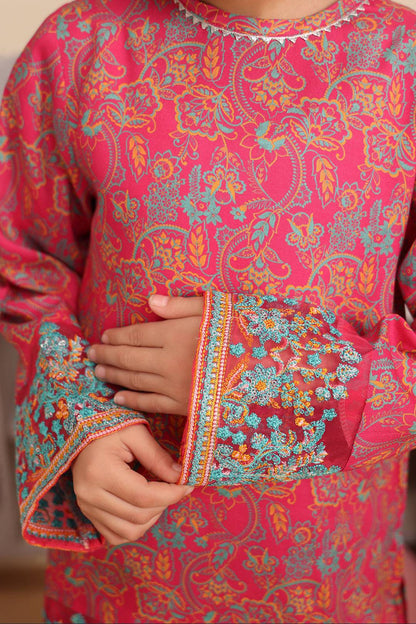 Zellbury Girls | 2 Piece Viscose | Embroidered Kurta Trouser - 2730 by Maria Faisal - Registered Vendor of : Zellbury Girls - type : Kids Clothes - 100% original wedding dresses