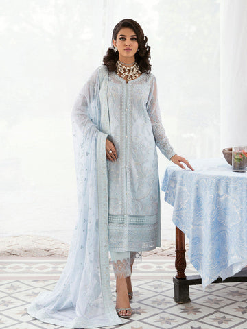 Gulaal | Embroidered Chiffon 23 | Wisteria