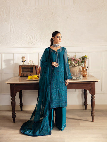 Gulaal | Embroidered Chiffon 23 | MARLEEN GL-EC-23V1-08