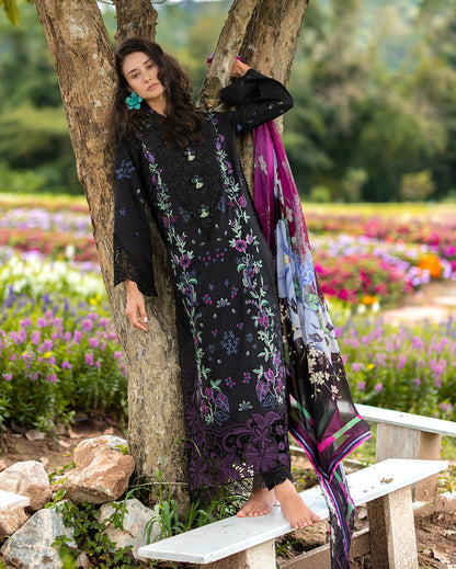 Mushq | Hemline the Secret Garden | Garden Lullaby - Luxury Dress - available at Maria Faisal in UK and USA.