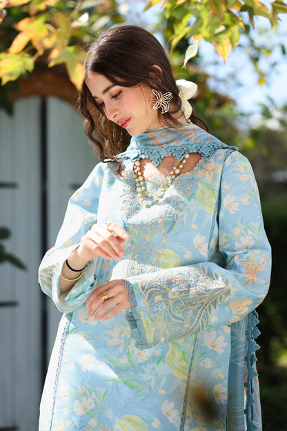 Rangrasiya | Lifestyle Summer 26 | Gardenia - Casual Dress - available at Maria Faisal in UK and USA.