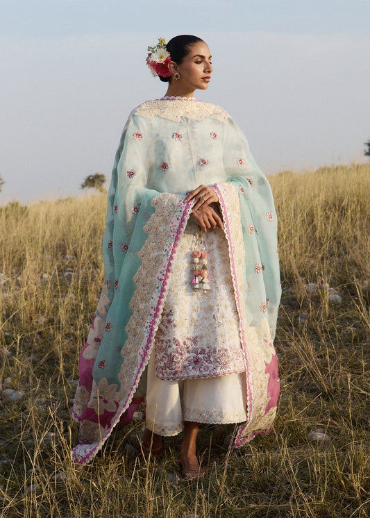 Hussain Rehar | Jinan 26 |Gauri - Luxury Dress - available at Maria Faisal in UK and USA.