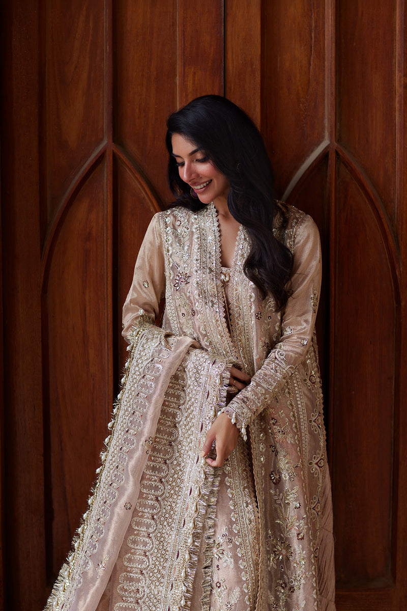 Afrozeh | Dastangoi Wedding Formals | Rang-e-Dastaan - Wedding Dress - available at Maria Faisal in UK and USA.