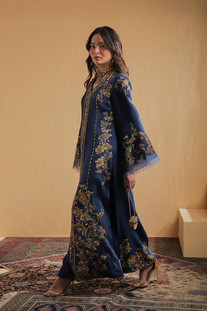 Shamaeel Ansari | Majestic Legacy | Sapphire Signature - Bridal Dress - available at Maria Faisal in UK and USA.