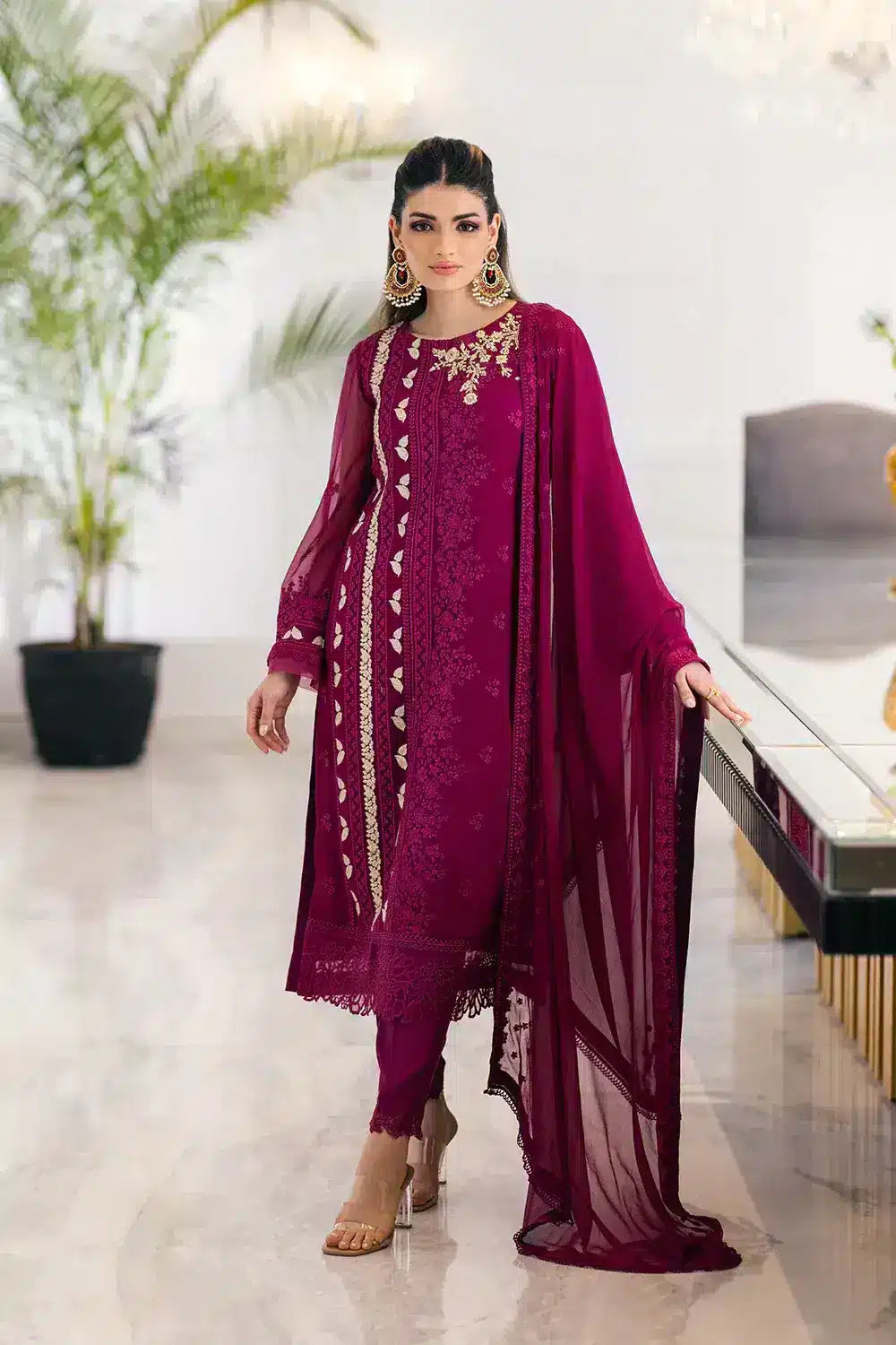 Azure | Embroidered Ensembles 23 | Glooming Diva - Formal 