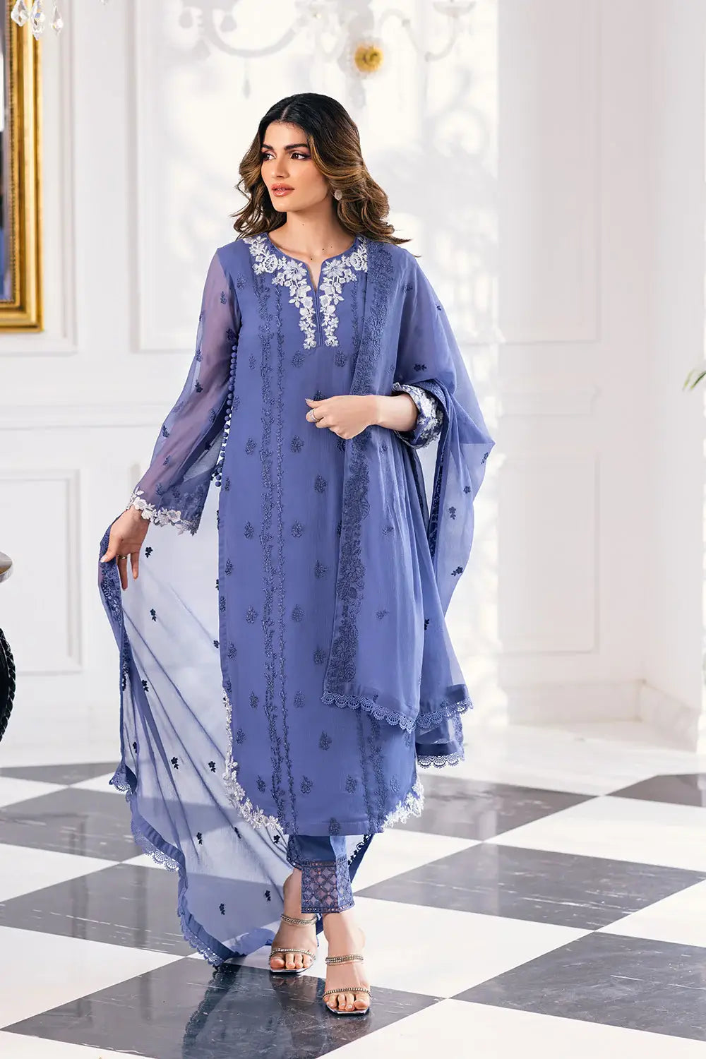 Azure | Embroidered Ensembles 23 | Gradiant Glore