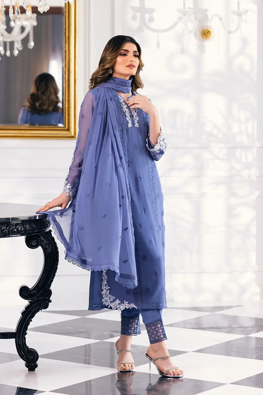 Azure | Embroidered Ensembles 23 | Gradiant Glore