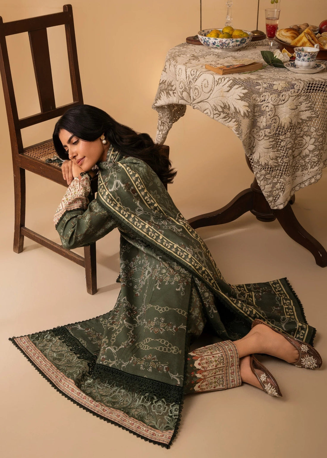 Nureh | Shades of Winter | AMARA (AZ-03) - Ladies Clothes - Maria Faisal
