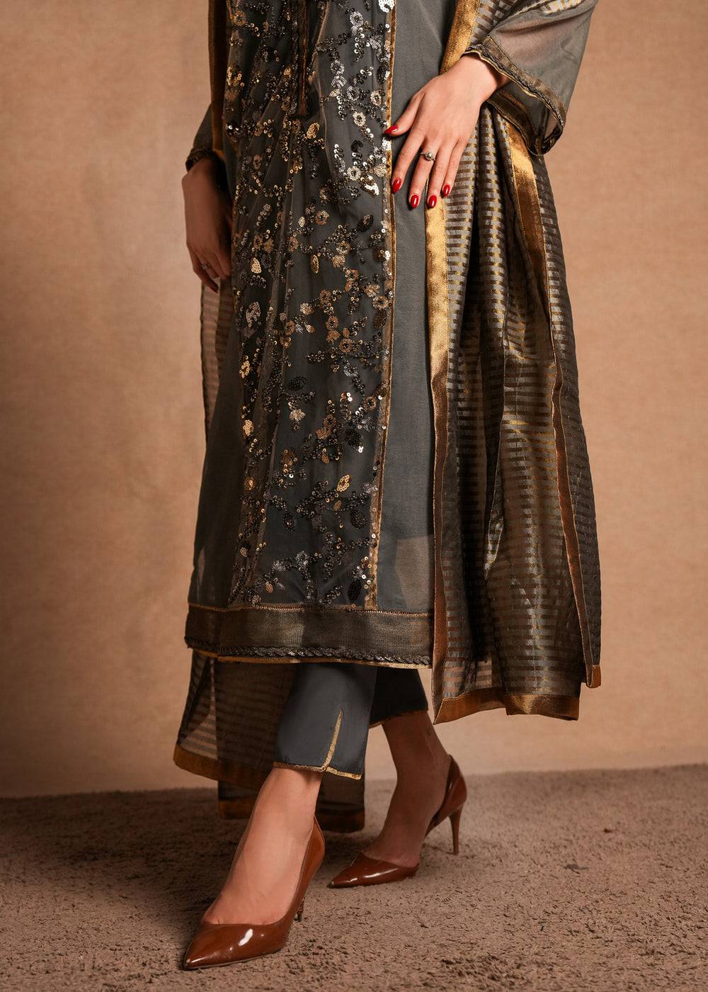 Laj | Festive Eid 25 | PRT-153 by Maria Faisal - Registered Vendor of : Laj - type : Ladies Clothes - 100% original wedding dresses