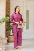 Sahar | Pre Essential Emb Edit | Mulberry Rose - Ladies Clothes - Maria Faisal