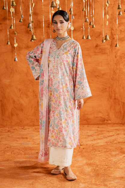 Batik | Festive Eid 26 | Gul - Luxury Dress - available at Maria Faisal in UK and USA.