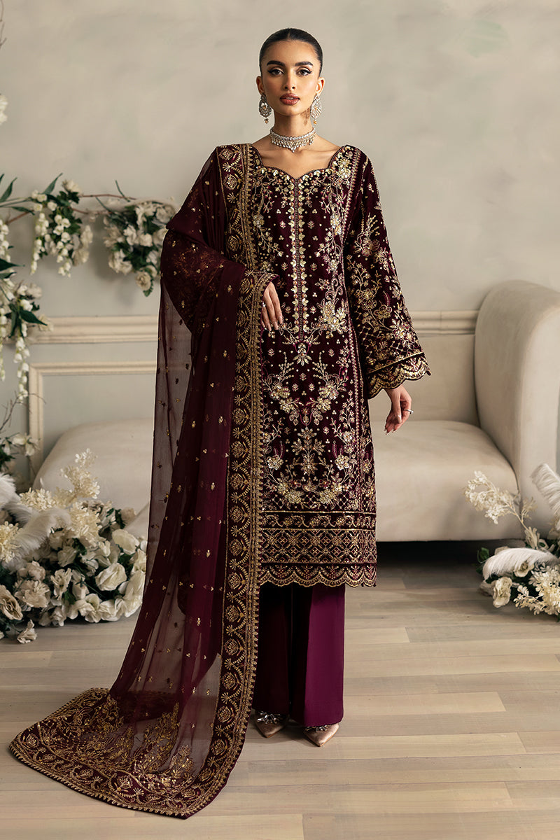 Gulaal | Celeste Velvet 24 | Ember - Ladies Clothes - Maria Faisal