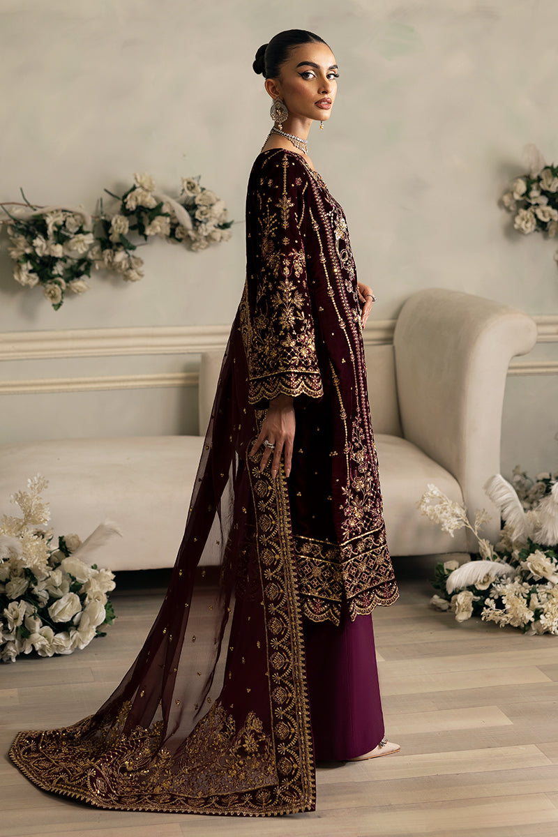 Gulaal | Celeste Velvet 24 | Ember - Ladies Clothes - Maria Faisal