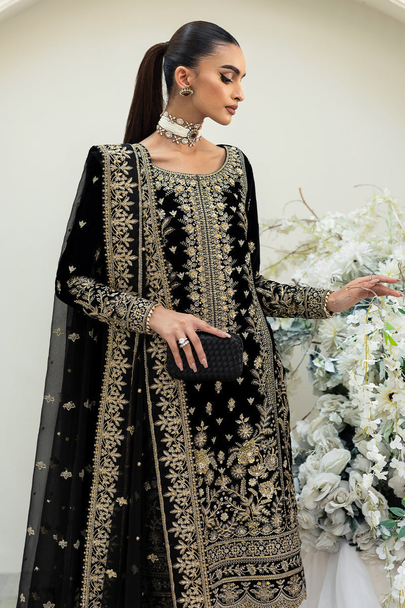 Gulaal | Celeste Velvet 24 | Velour - Wedding Dress - Maria Faisal