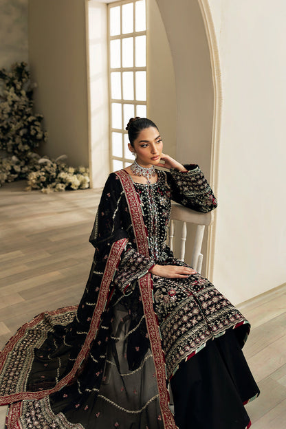 Gulaal | Celeste Velvet 24 | Raven - Ladies Clothes - Maria Faisal
