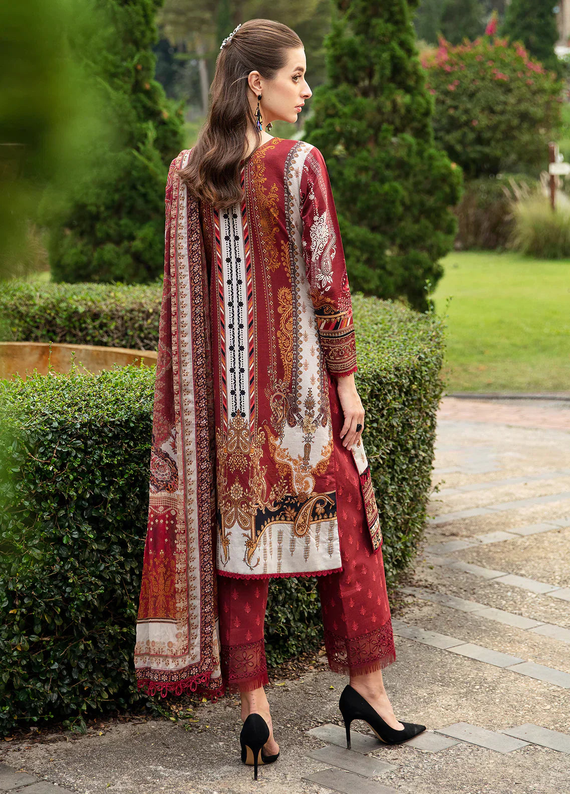 Gulaal | Springtime Ballet | AMARYLLIS (GL-L-24V1-09) - Ladies Clothes - Maria Faisal