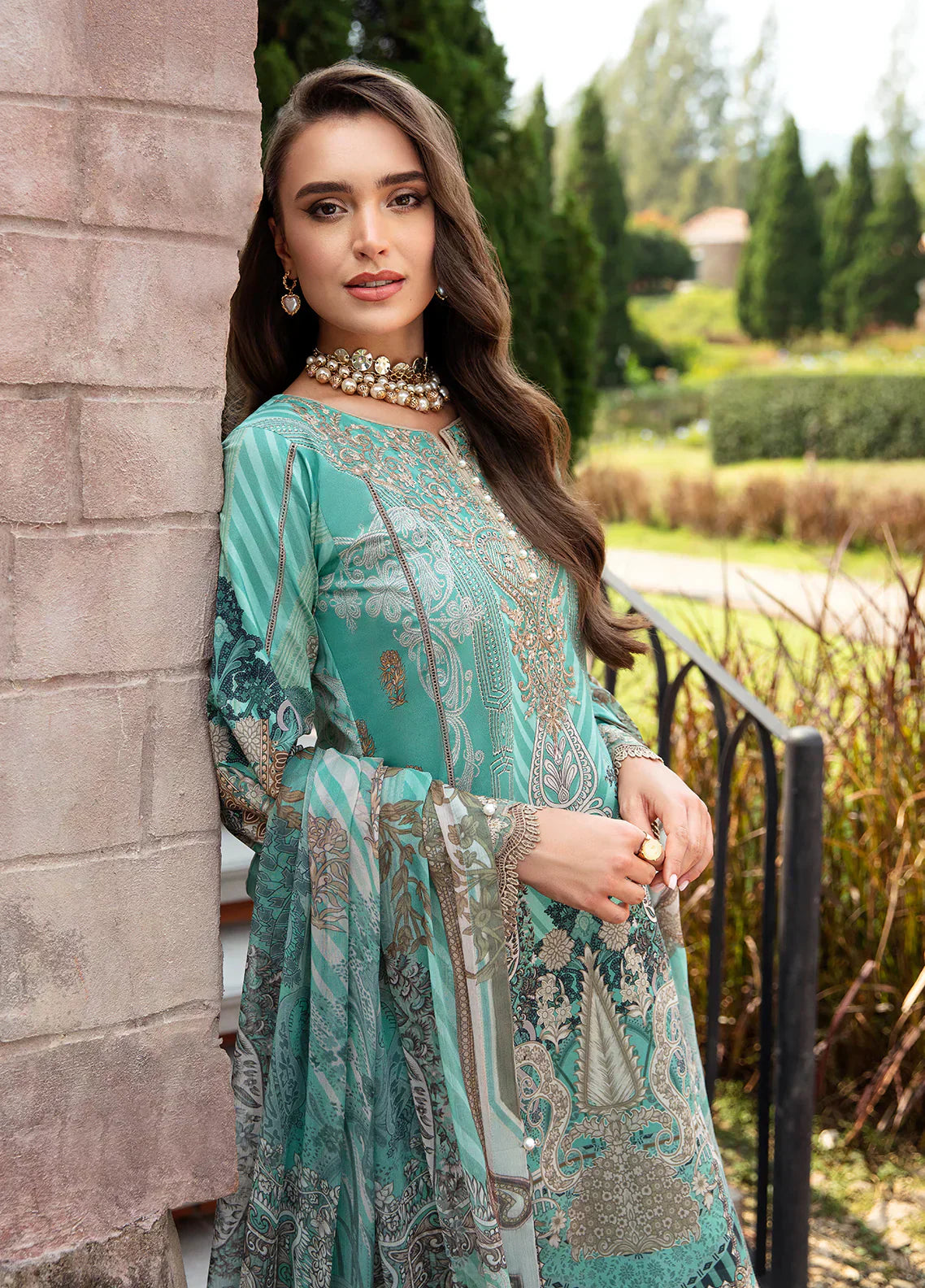 Gulaal | Springtime Ballet | CELINE (GL-L-24V1-06) - Ladies Clothes - Maria Faisal