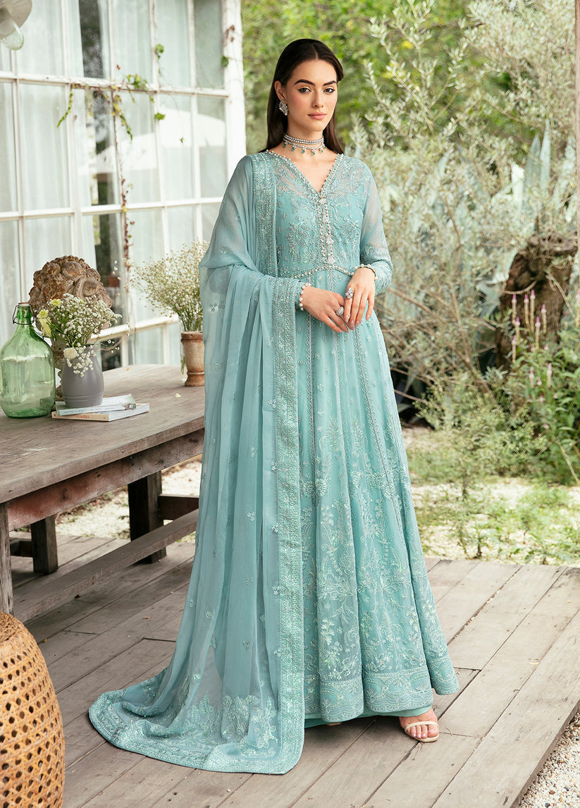 Gulaal | Embroidered Chiffon Eid Collection | IVERIA - Waniyas