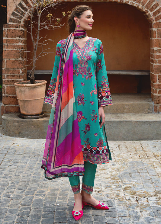 Gulaal | The Enchanted Garden | Almeria - Ladies Clothes - Maria Faisal