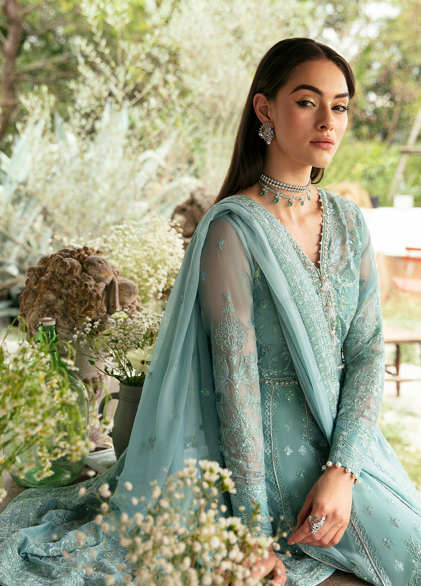 Gulaal | Embroidered Chiffon Eid Collection | IVERIA - Waniyas