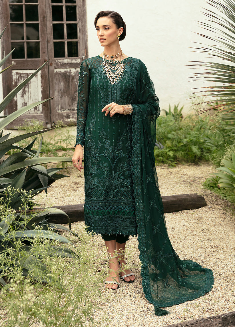 Gulaal | Embroidered Chiffon Eid Collection | CASSIA - Waniyas