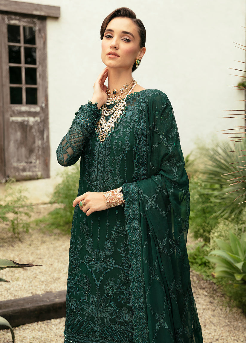 Gulaal | Embroidered Chiffon Eid Collection | CASSIA - Waniyas