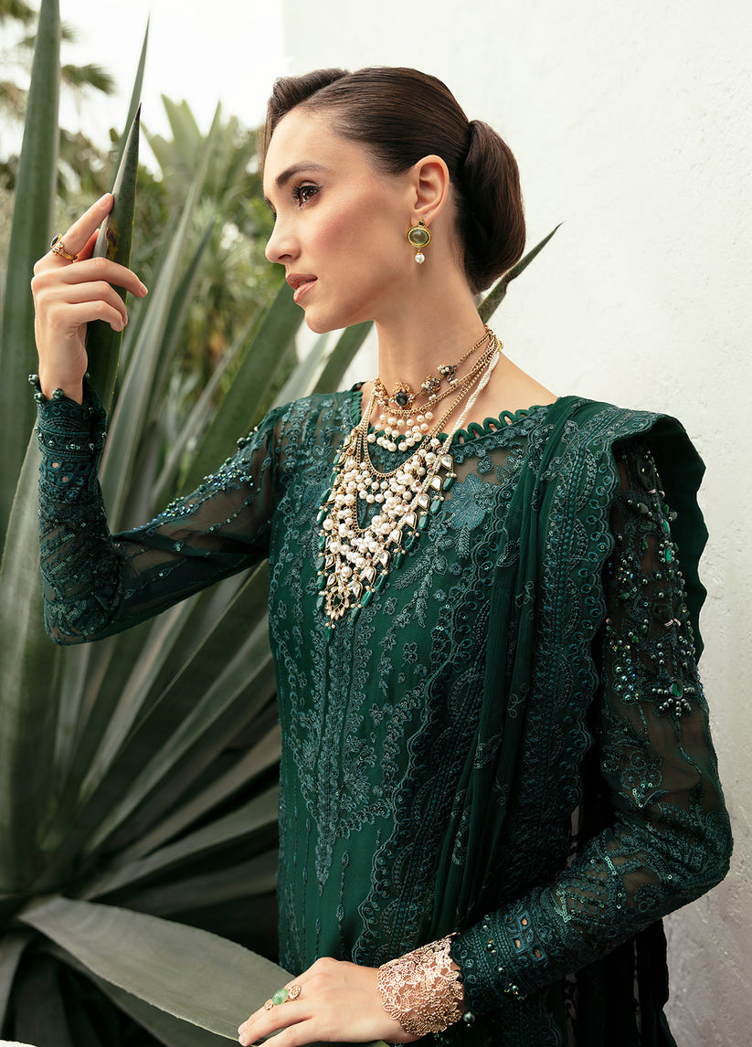 Gulaal | Embroidered Chiffon Eid Collection | CASSIA - Waniyas