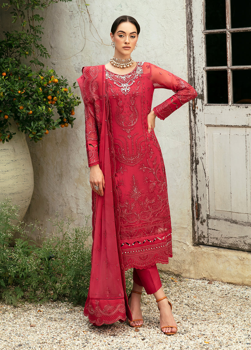 Gulaal | Embroidered Chiffon Eid Collection | ULMARIA - Waniyas