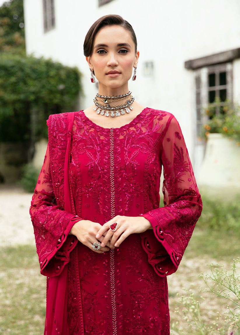 Gulaal | Embroidered Chiffon Eid Collection | MYSARIA - Waniyas