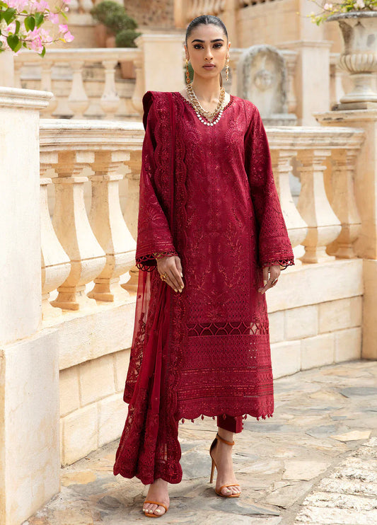 Gulaal | Luxury Lawn 24 | AMELIE (GL-LL-24V1-07) - Ladies Clothes - Maria Faisal