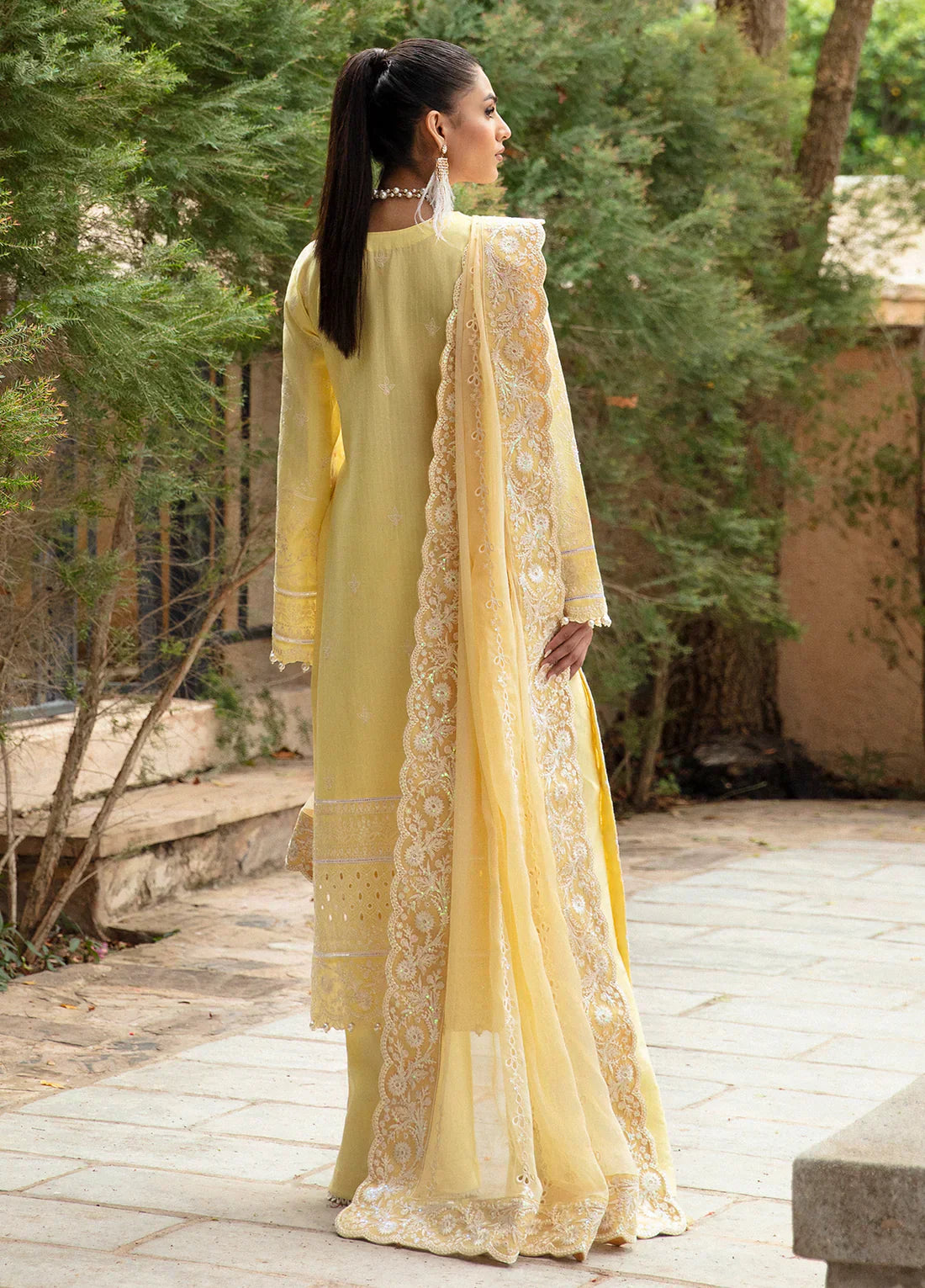 Gulaal | Luxury Lawn 24 | VALERIA (GL-LL-24V1-01) - Ladies Clothes - Maria Faisal