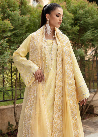 Gulaal | Luxury Lawn 24 | VALERIA (GL-LL-24V1-01) - Ladies Clothes - Maria Faisal