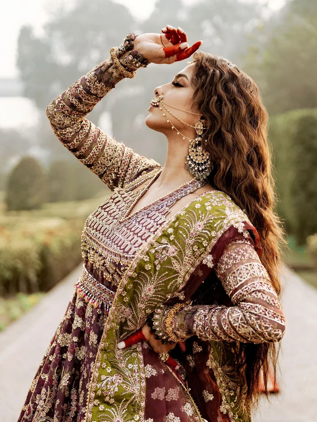 Maryam Hussain | Gulaab Wedding Formals 24 | Ronak - Ladies Clothes - Maria Faisal