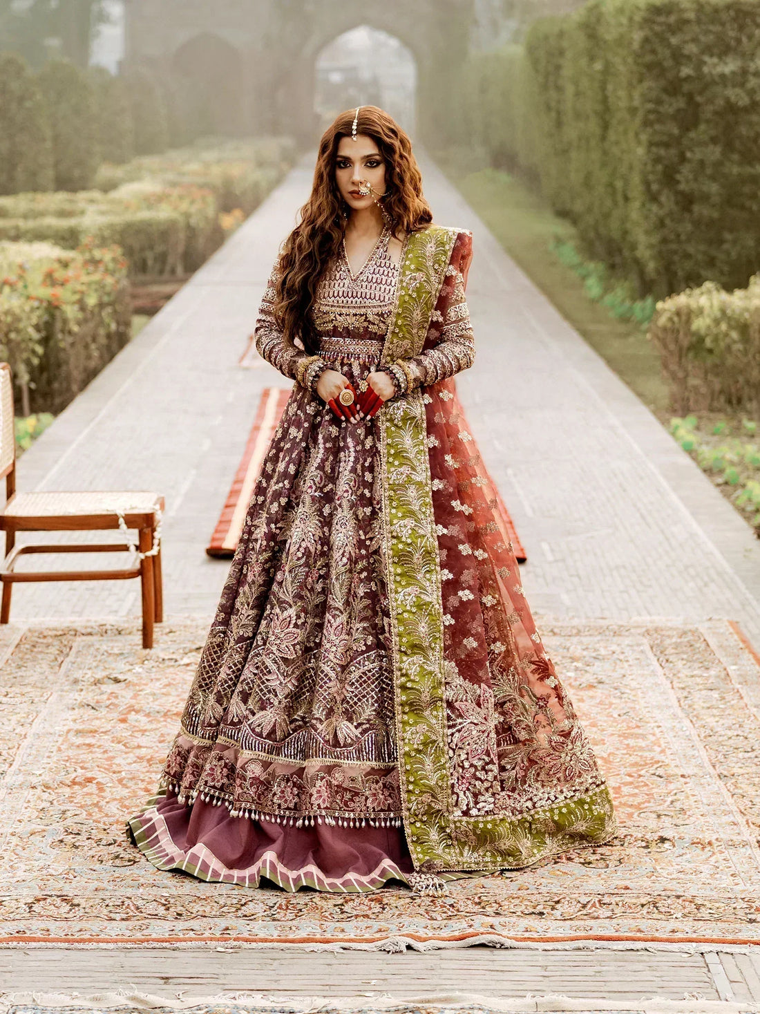 Maryam Hussain | Gulaab Wedding Formals 24 | Ronak - Ladies Clothes - Maria Faisal