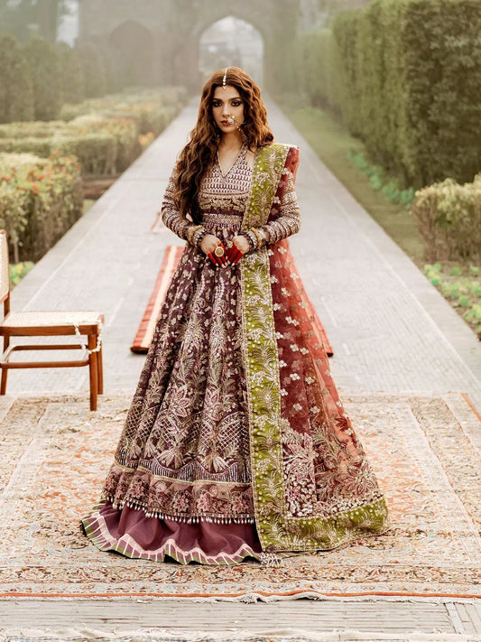 Maryam Hussain | Gulaab Wedding Formals 24 | Ronak - Ladies Clothes - Maria Faisal