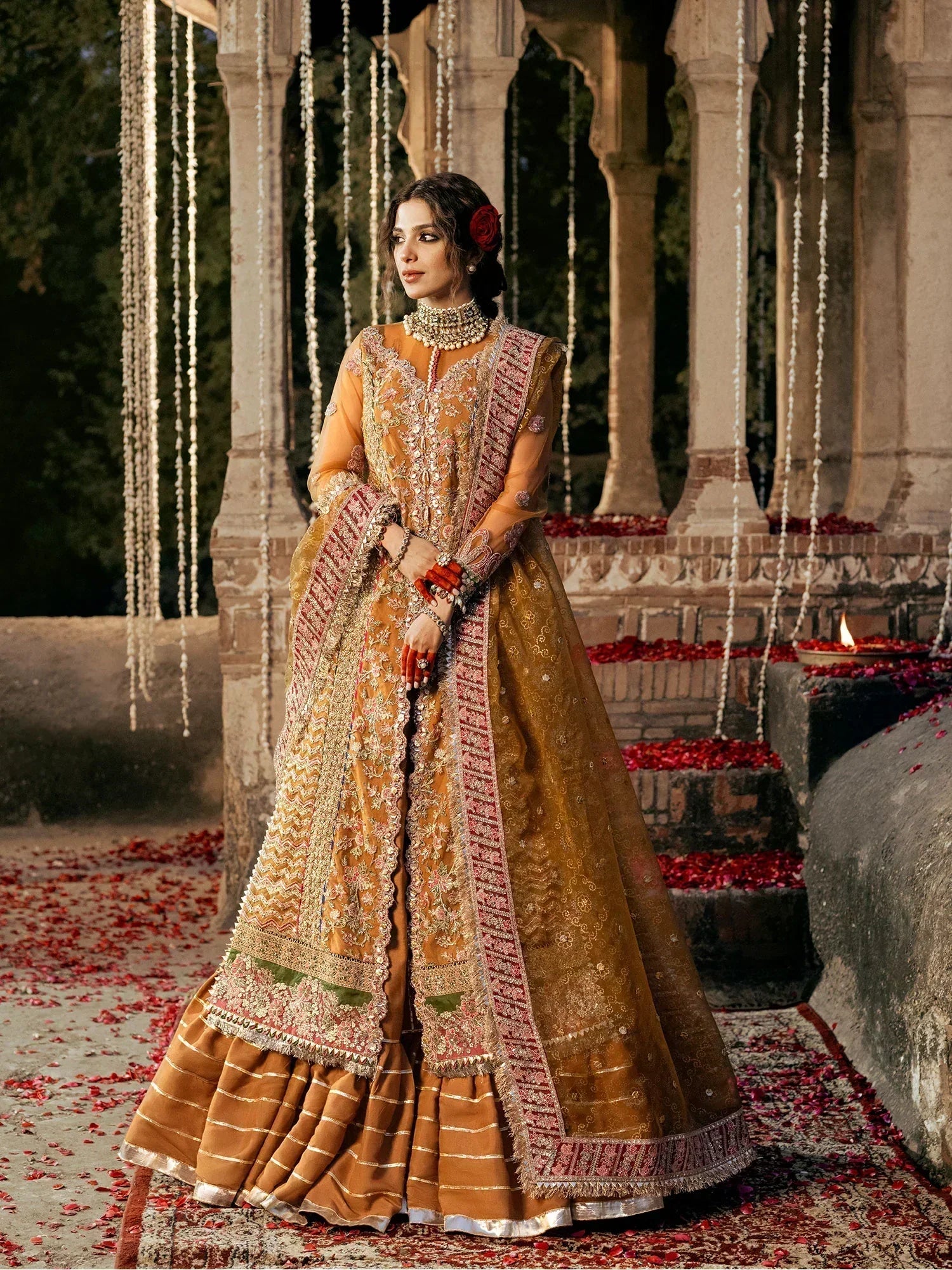 Maryam Hussain | Gulaab Wedding Formals 24 | Sandli - Ladies Clothes - Maria Faisal
