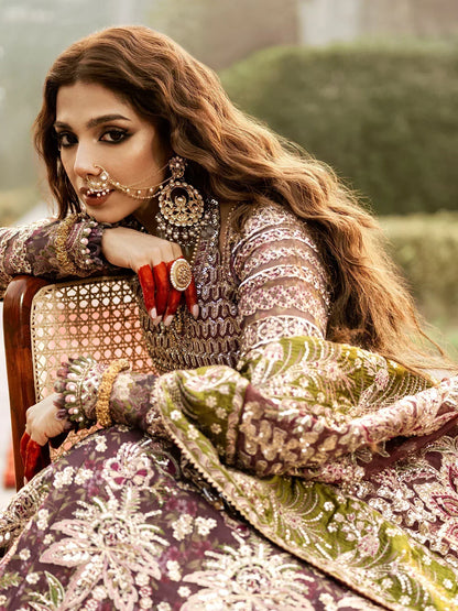 Maryam Hussain | Gulaab Wedding Formals 24 | Ronak - Ladies Clothes - Maria Faisal