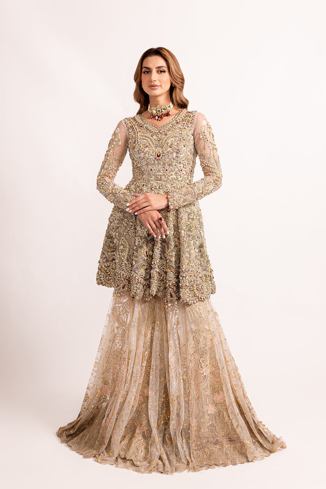 Mysie | Alara formals 24 | GULBANO - Wedding Dress - Maria Faisal