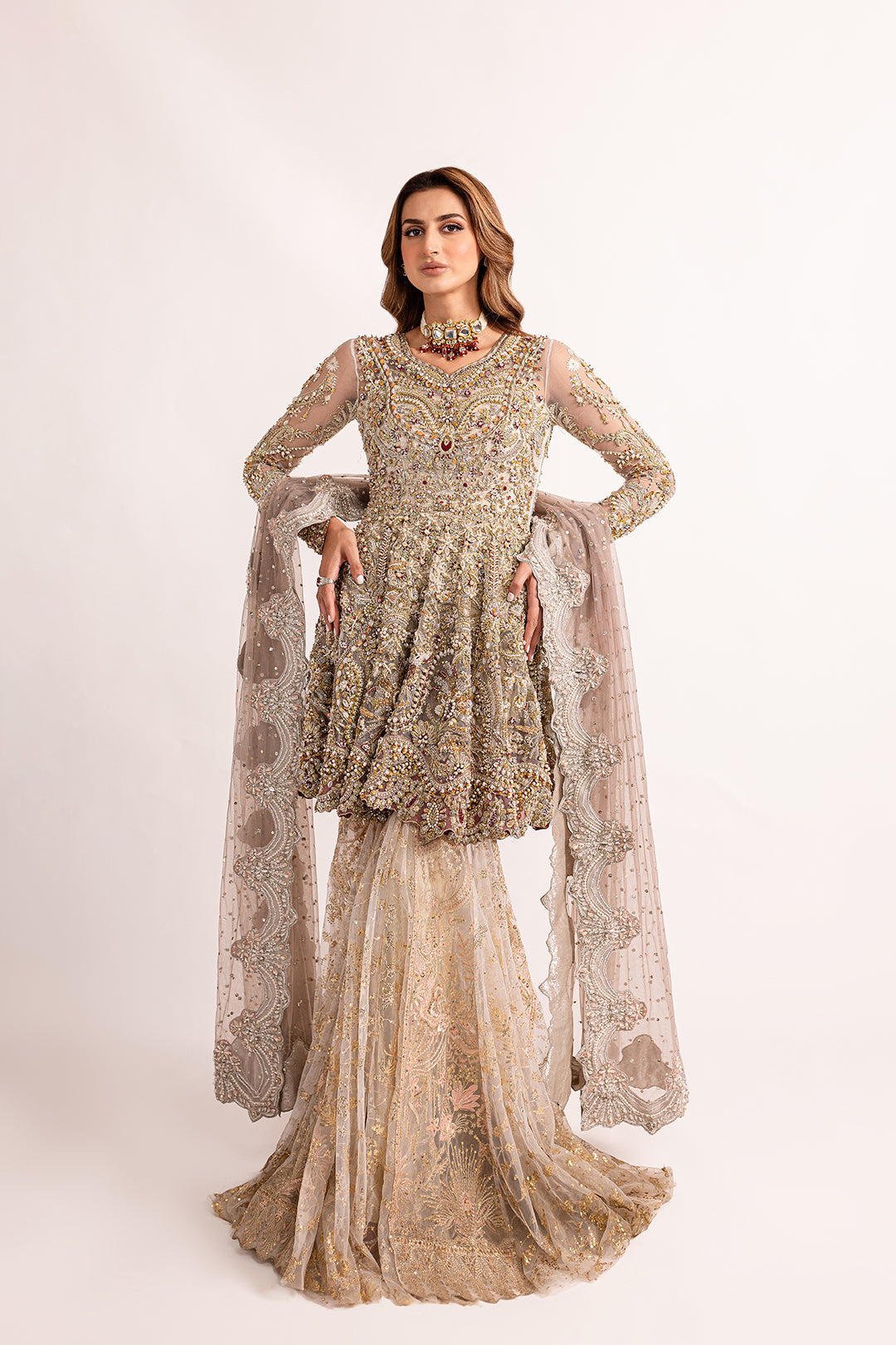 Mysie | Alara formals 24 | GULBANO - Wedding Dress - Maria Faisal
