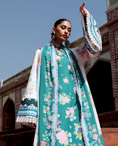 Republic Womenswear | Neoma Summer Prints 26 | Gulbano - Luxury Dress - available at Maria Faisal in UK and USA.