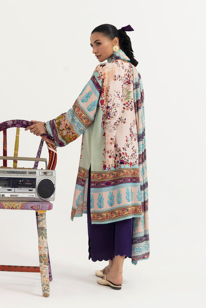 H255-001A-3CY – authentic Pakistani dress from the Mahay Winter 25 collection for women in the UK