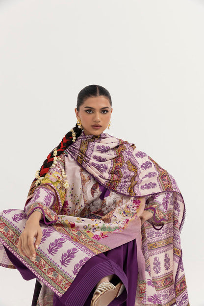 H255-001B-3CY – authentic Pakistani dress from the Mahay Winter 25 collection for women in the UK