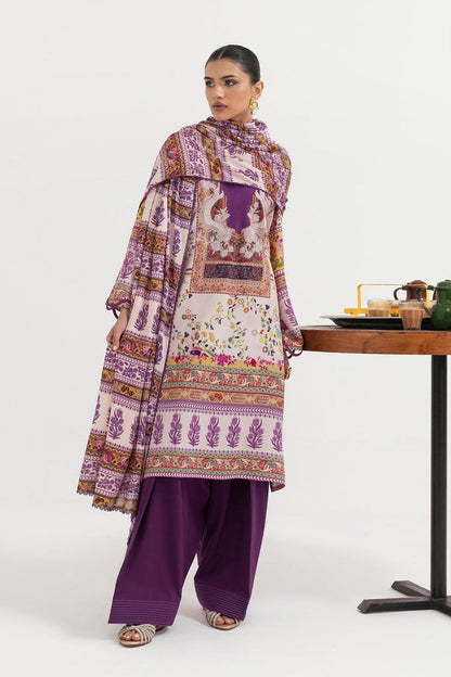 H255-001B-3CY – authentic Pakistani dress from the Mahay Winter 25 collection for women in the UK