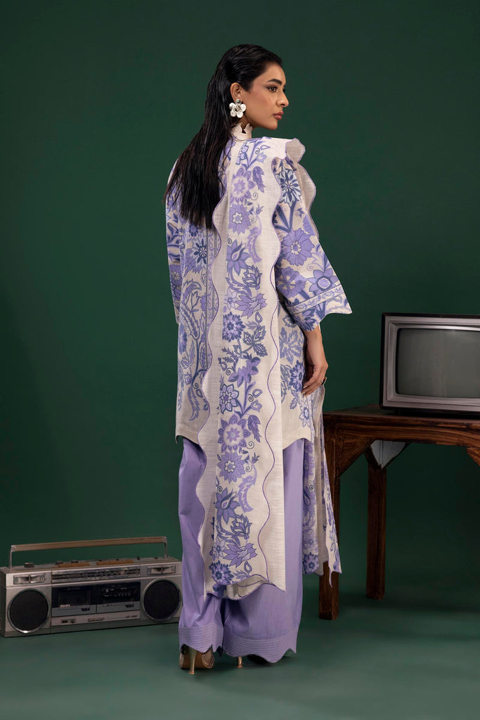 H255-002A-2BQ – authentic Pakistani dress from the Mahay Winter 25 collection for women in the UK