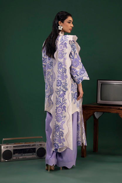 H255-002A-2BQ – authentic Pakistani dress from the Mahay Winter 25 collection for women in the UK