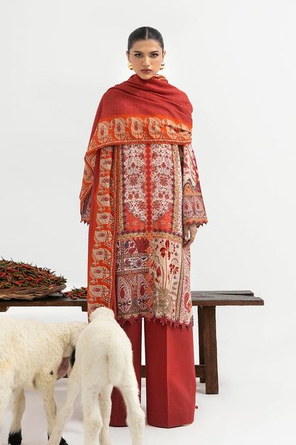 H255-003A – authentic Pakistani dress from the Mahay Winter 25 collection for women in the UK