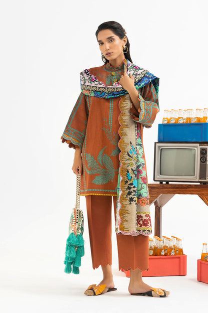 H255-005B-3CQ – authentic Pakistani dress from the Mahay Winter 25 collection for women in the UK