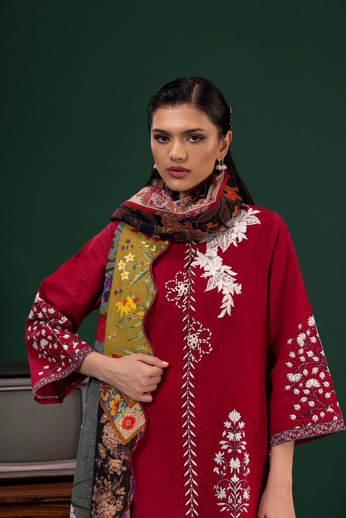 H255-006A-3CQ – authentic Pakistani dress from the Mahay Winter 25 collection for women in the UK
