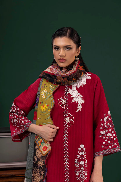 H255-006A-3CQ – authentic Pakistani dress from the Mahay Winter 25 collection for women in the UK